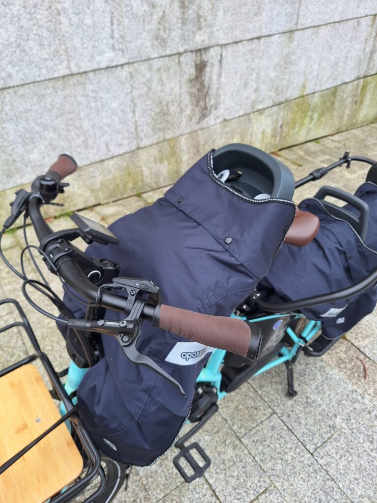 Manta Tucano Urbano para proteger a los niños en bici en invierno