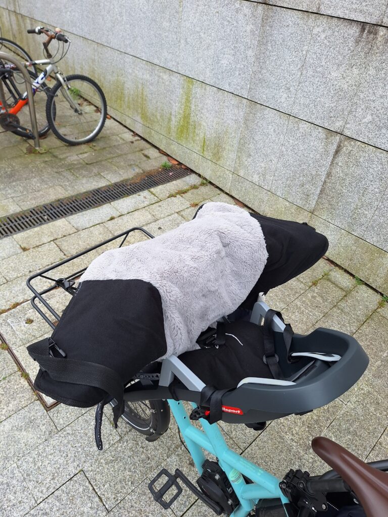 Manta Tucano Urbano para proteger a los niños en bici en invierno